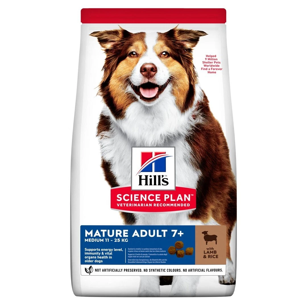 052742026152 HILL'S Science Plan Mature Adult Medium Lamb with rice - Dry