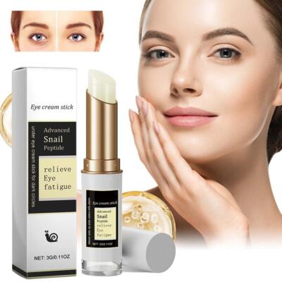1X Schnecke Anti Aging Tränensäcke Augenringe Faltenreduzierer Augencreme. Heiß