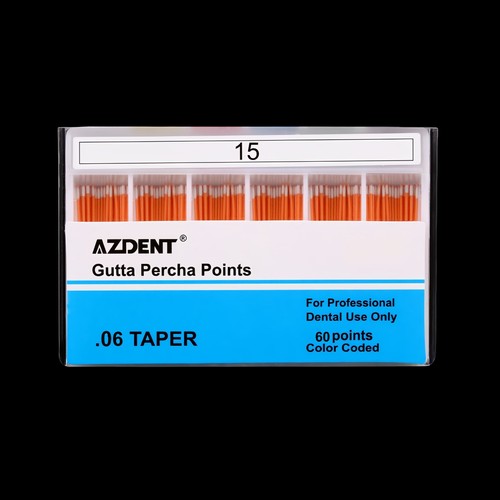 Dental Endo Absorbent Paper Points/Root Gutta Percha Points 0.02/04/06 15-80# F# - Picture 92 of 187