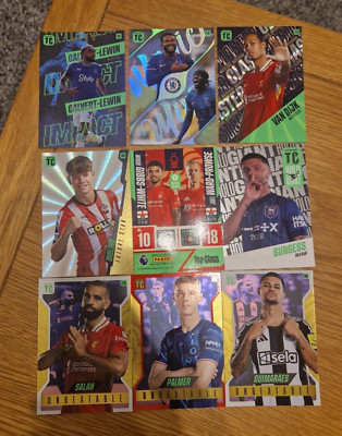 Special Cards Panini Premier League Top Class 2025 Nr. 136 - 270 inkl. Holo Giants