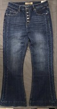 Rock  Roll Jeans Women  s Size 30 Blue Denim High Rise Trouser