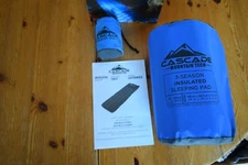 Cascade Mountain Tech Insulated Sleeping Pad With Pillow - New in Box