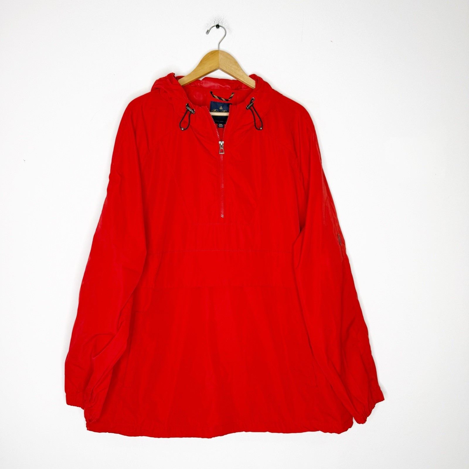Brooks Brothers Jacket Red Pullover Windbreaker R… - image 1