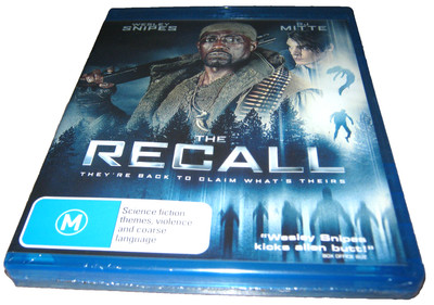 The Recall - Wesley Snipes - Blu-Ray - New Sealed - Super Rare Aus Release