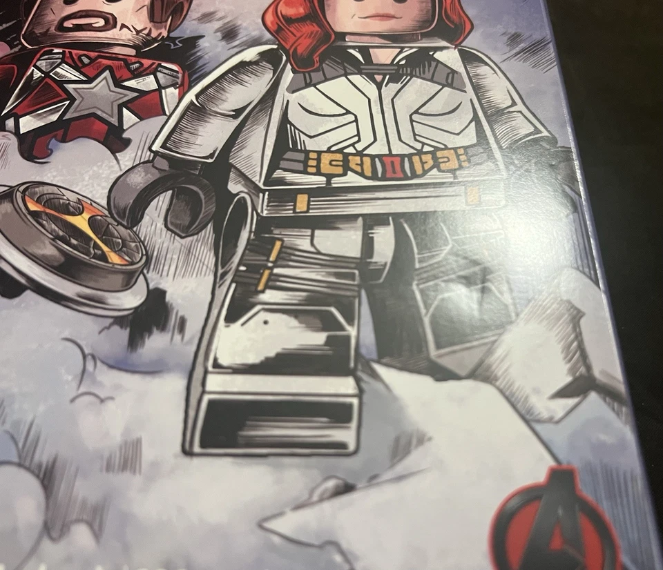 DAMAGED BOX LEGO Marvel Black Widow Taskmaster’s Ambush 77905 SDCC Exclusive - Image 4 of 4