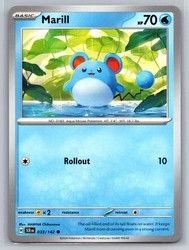 Marill 033/142 Stellar Crown Common