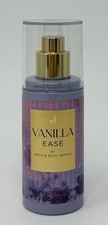 1 NEW BATH  BODY WORKS VANILLA EASE FRAGRANCE MIST SPRAY TRAVEL SIZE 2.5 OZ