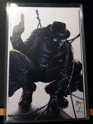 Spider-Man Noir #1 Mico Suayan NYCC Whiteout Surprise Drop Variant LTD 500 COA
