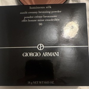 Giorgio Armani Luminous Silk Sunlit Creamy Bronzing Powder; Shade 90