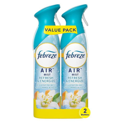 8.8 oz. Odor-eliminating Zesty Orange Blossom Scent Air Freshener Spray 2 Count