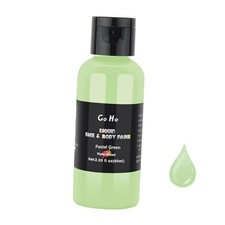 Face Body Paint,Makeup Water Based Face Paint and Body Paint for Pastel Green