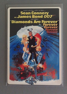 James Bond Archives Spectre Edition M7 Diamonds Are Forever Metall Poster Karte