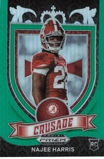 2021 Panini Prizm Draft Picks - NAJEE HARRIS GREEN CRUSADE RC