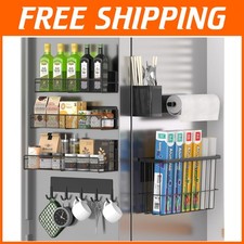 Metal Magnetic Shelf Organizer Kit - 7 Shelves