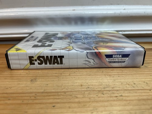 E-Swat - SMS (Sega Master System, 1990) CIB Case, Manual & Game Cartridge - Picture 3 of 9