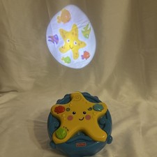 Vintage 2008 Fisher-Price Ocean Wonders Projector Light Up Soother Toy READ