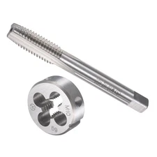 Tap and Die Set, M10 x 1.5 Thread, Screw Tap & Round Die Threading Tapping Tool