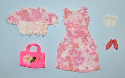 Japanese Exclusive Francie Pink and White Floral Print Outfit