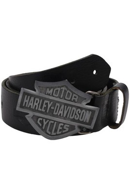 Harley Davidson Gürtel Herren Gr. L Leder Schwarz #qbczj6f