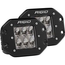 Rigid Industries 512313 D-series Pro Specter Driving Led Flush Mount Lights Pair Rigid Industries 512313 D-series Pro Specter Driving Led Flush Mount Lights Pair