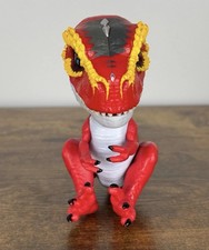 WowWee Fingerlings Untamed T-Rex Ripsaw Red Interactive Dinosaur Toy w/sound