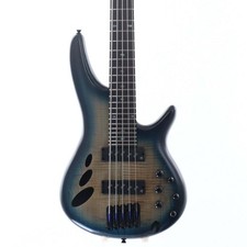 Ibanez SRD905 Cosmic Blue Starburst Low Gloss Used Bass Guitar