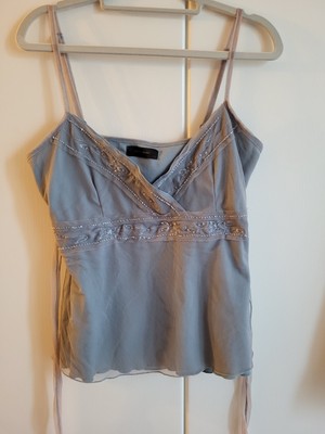 Top Y To K Style, Perlen Bestickt , Fairy Core Gr.40, Vintage