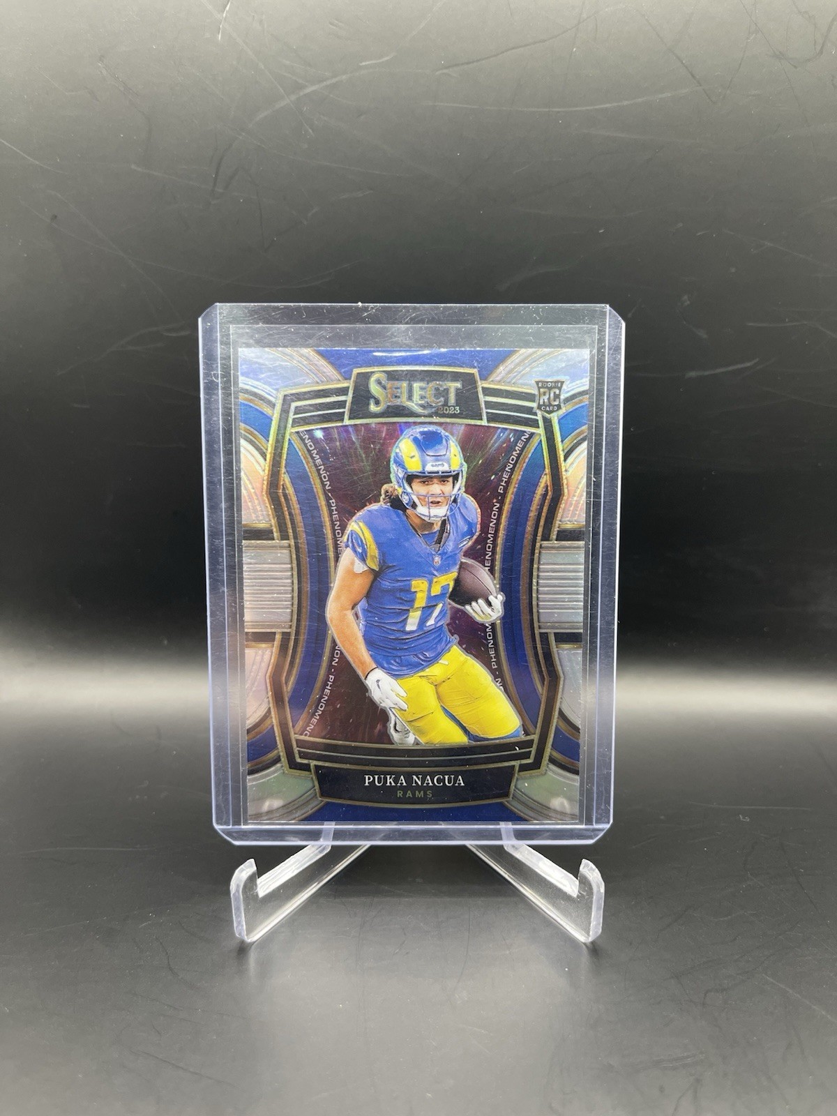 2023 Panini Select Puka Nacua Phenomenon Silver Prizm #PH-PNA Rookie RC