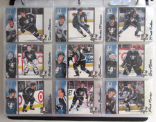 1996-97 Pacific OMEGA NHL Hockey Complete Set 250 Cards in Binder