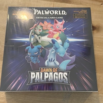 Palworld Official Card Game Dawn of Palpagos BP01 SEALED BOOSTER BOX 1st Ed 12PK
