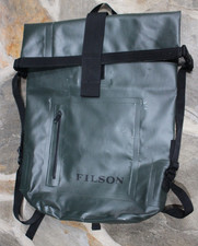Filson Otter Green Dry Roll-Up Backpack-Made in the USA