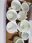 10 Vintage Pyrex Crazy Daisy/Spring Blossom No. 1410 D-Handle Coffee Mugs