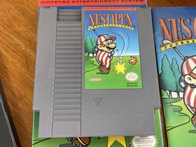 NES Open Tournament Golf (Nintendo) In Box, Excellent Condition CIB Game
