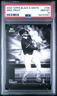 2025 Topps Black and White Baseball Mike Trout #106 PSA 10 Gem Mint Angels