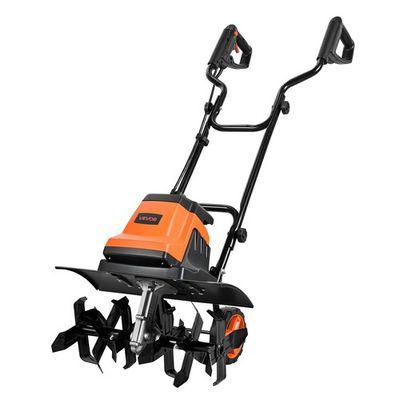 #ad VEVOR Corded Electric Tiller Garden Cultivator 18Inch 15Amp Lawn Yard Rototiller $129.90