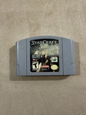 Nintendo Starcraft 64 Game Cartridge