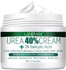 Urea Foot Cream,40% Urea Cream for Cracked Heels,Callus Remover For Dry And Hard