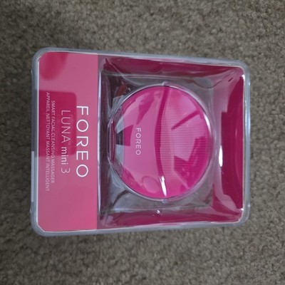 FOREO Luna Mini 3 Smart Facial Cleansing Massager - Fuchsia - Brand New!