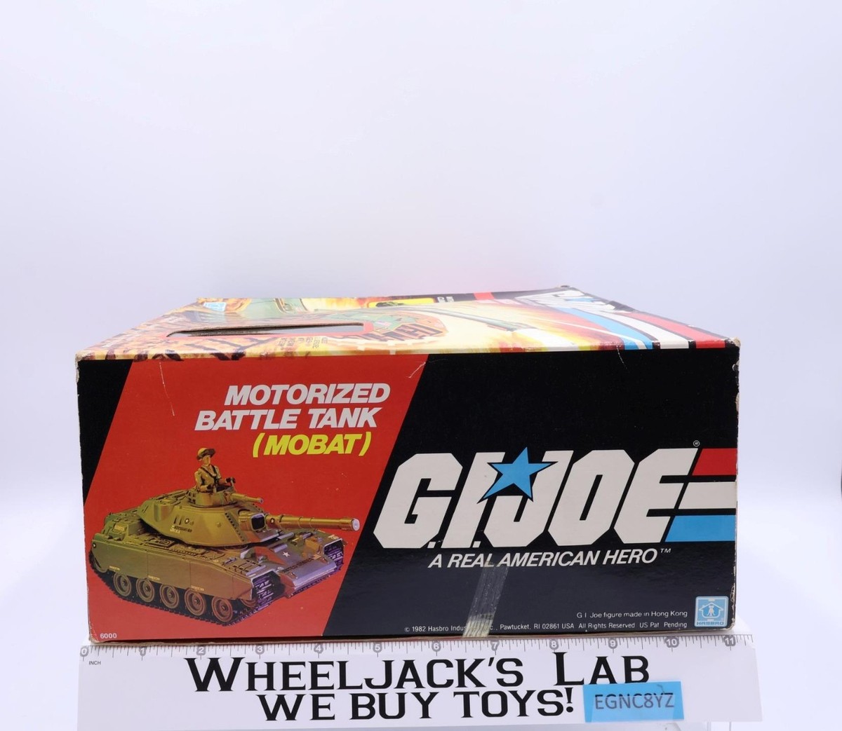G.I. JOE MOBAT Motorized Tank 未開封 MOBAT Motorized Battle Tank Complete W/Box GI Joe 1982 Hasbro