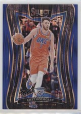 2024-25 Panini Select Mezzanine Blue Flash Prizm 4/99 Chet Holmgren #322 0x5i