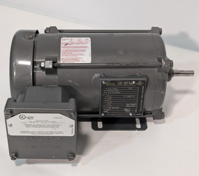 Baldor Reliance CD-141597 Hazardous Location Electric Motor, 1/4HP, 1PH, 1425RPM