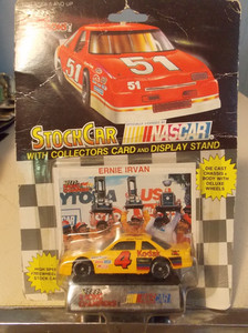 RACING CHAMPIONS ERNIE IRVAN REPLICA DIECAST RACE CAR - SEE COMMENT