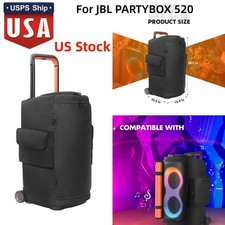 Case for JBL PartyBox 520 Scratch-Resistant Storage Bag for Outdoor Travel Cover