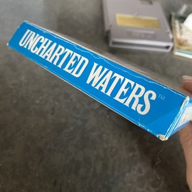 Uncharted Waters Nintendo NES Complete CIB Booklet Map Cartridge Foam  KOEI