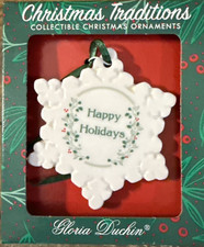 Gloria Duchin Collectible Hanging Holiday Ornament-Brand New-SHIPS N 24 HOURS