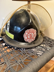 1993 Cairns & Brother 660CR Metro Firefighter Helmet w/face Shield-Ontario 