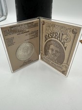 FATHERS OF BASEBALL ALBERT SPALDING UNCIRCULATED 5$ NEW QUEENSLAND MINT COIN.