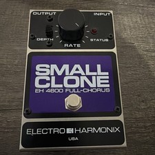 Pedale per chitarra Electro-Harmonix EHX Small Clone Analogico Effetti Chorus Usato