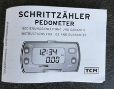 Crane Pulsuhr Bedienungsanleitung 2014 Tchibo Fitness Jogging