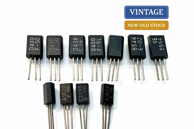 Transistors D400 D438 B544 A1024 A1020 C2235 New Old Stock
